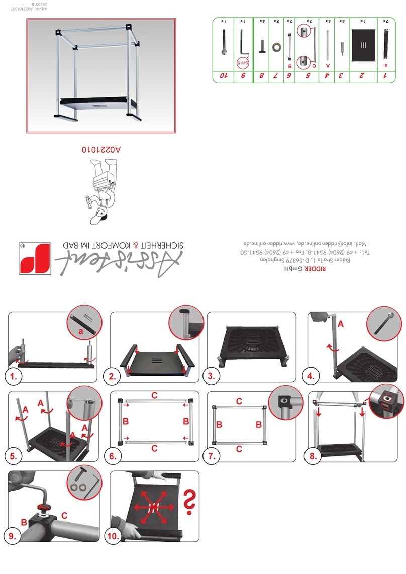 Ridder Assistent A0221010 User manual Ridder Assistent A0221010 User manual