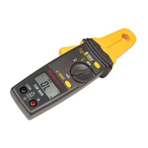 Multimetrix CM 605 user manual