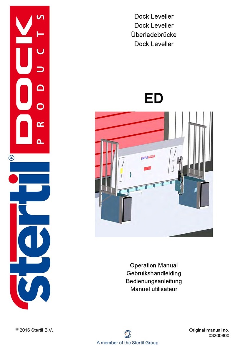 stertil DOCK products ED User manual