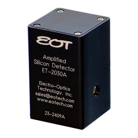 Electro-Optics Technology ET-2030A User manual