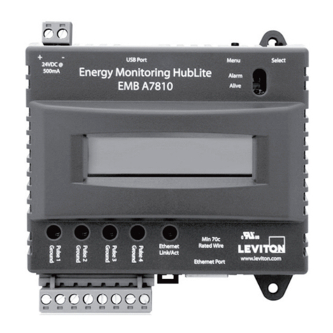 Leviton EMB HubLite Operating instructions