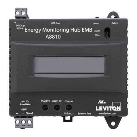 Leviton EMB Hub User manual