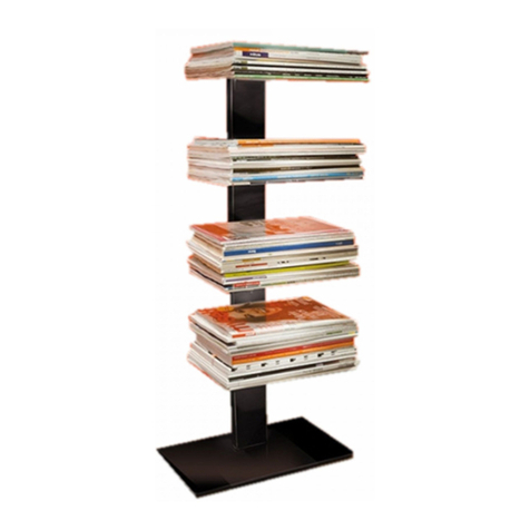 Radius BOOKSBAUM MAGAZIN STAND User manual Radius BOOKSBAUM MAGAZIN STAND User manual
