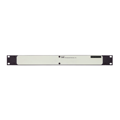 Broadcast Devices SCA-200 Technical reference manual