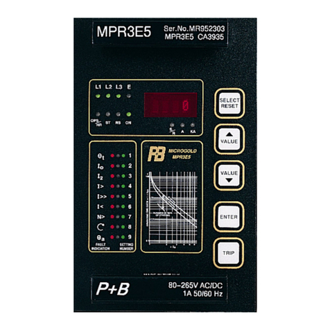 P&B MPR3E5 manual