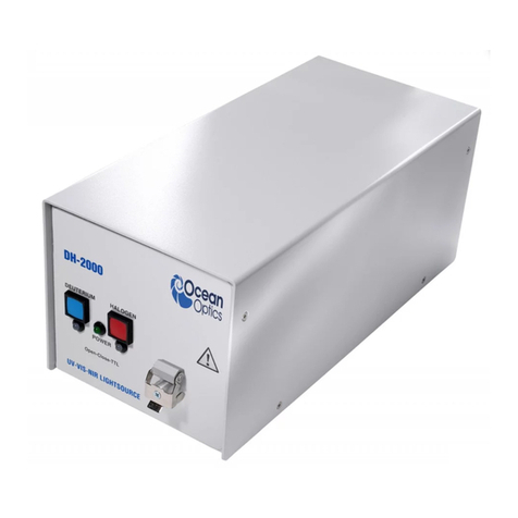 Ocean Optics DH-2000 Series Installation and operation manual