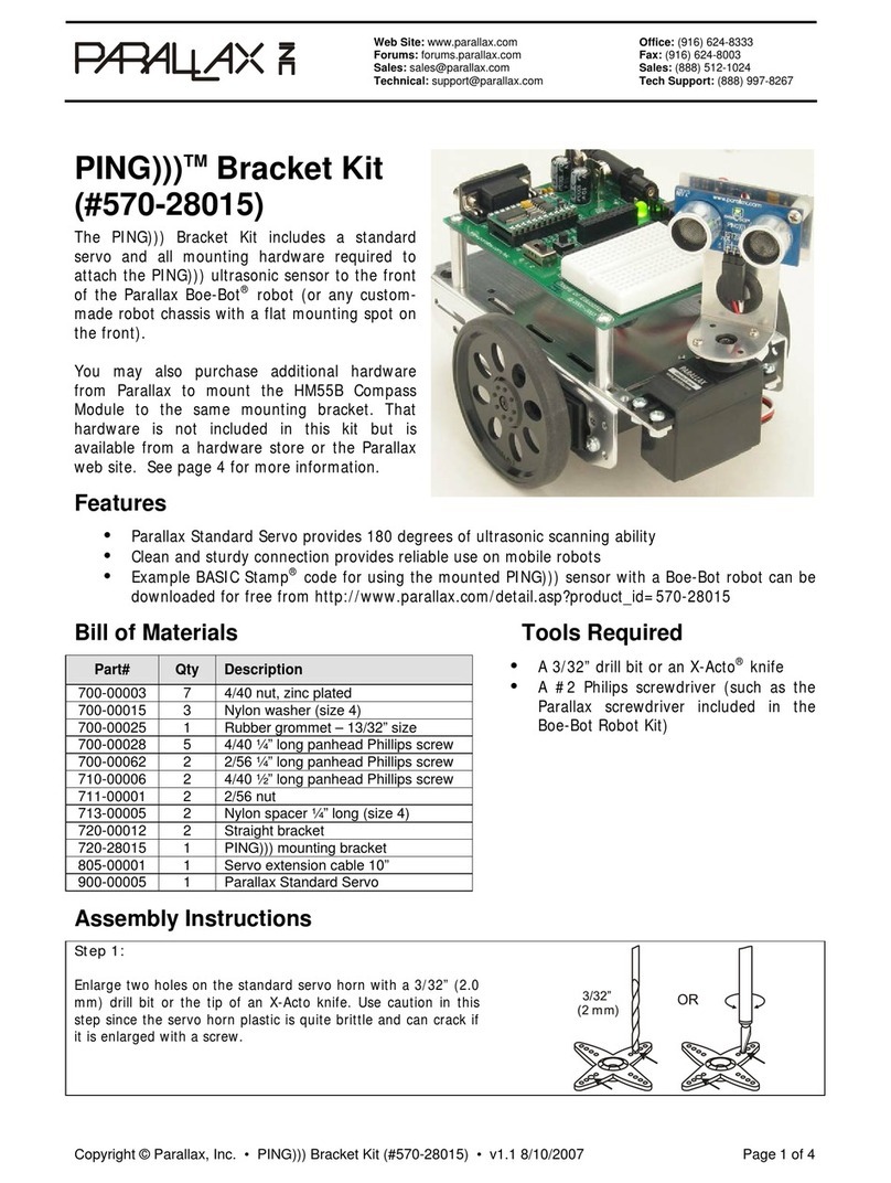 Parallax PING 570-28015 manual