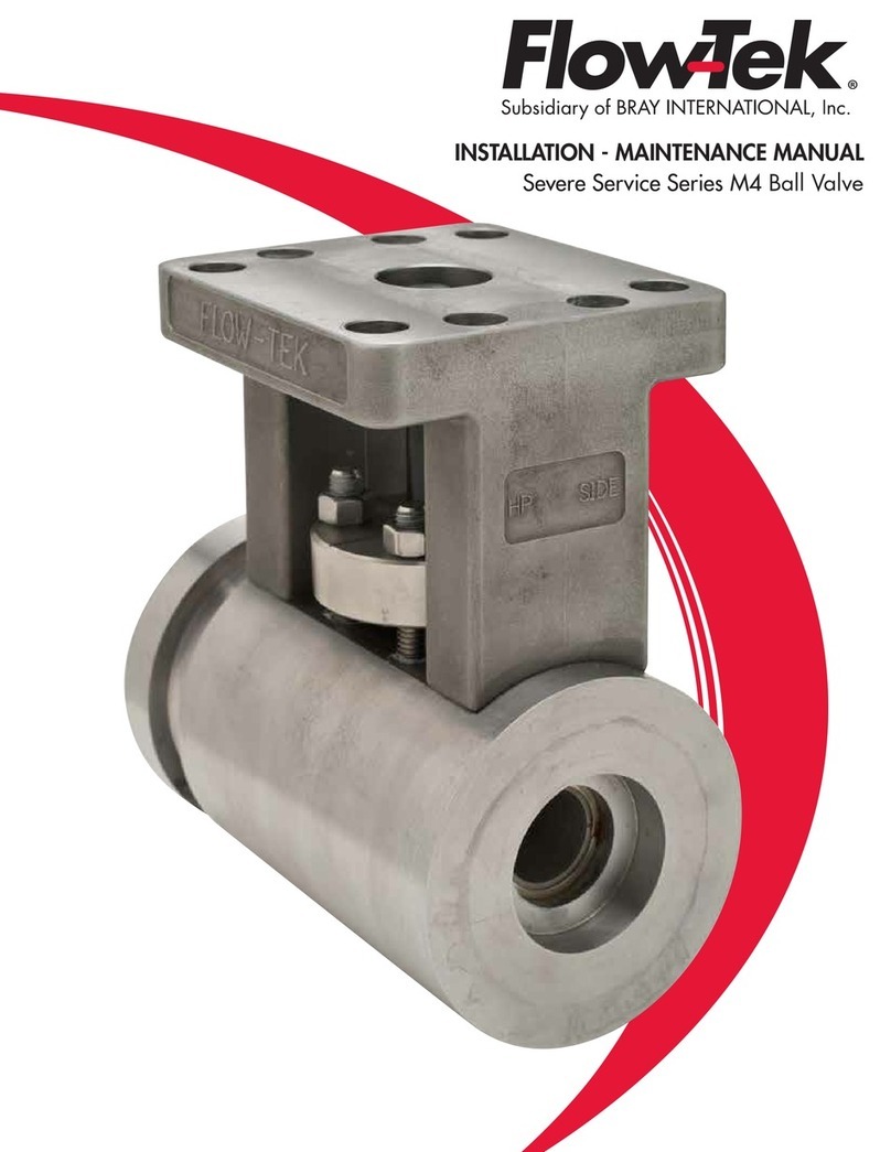 Flow-Tek M4 Series Installation & maintenance manual
