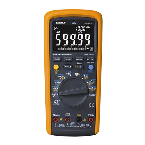 Tenma 72-3530 User manual