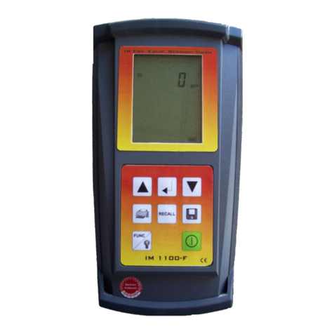 IMR 1100F User manual