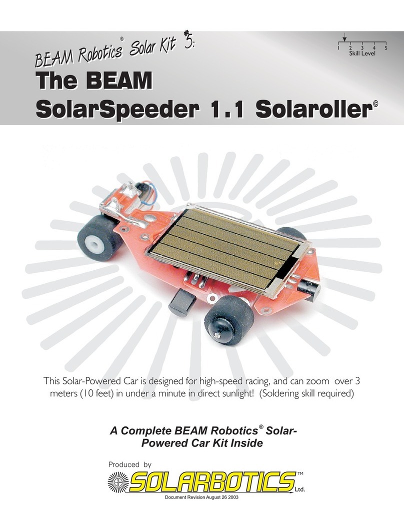 Solarbotics BEAM Robotics Solar Kit 5 manual