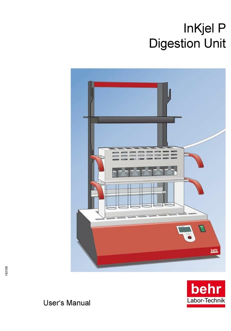 BEHR InKjel P user manual