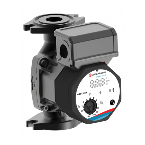 Xylem Bell & Gossett Ecocirc+ 20-18 User manual