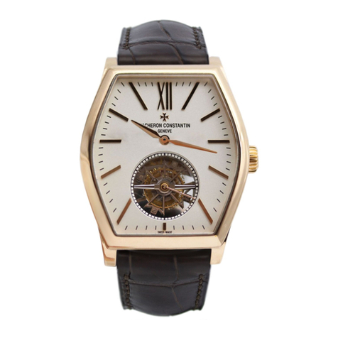 VACHERON CONSTANTIN MALTE TOURBILLON User manual
