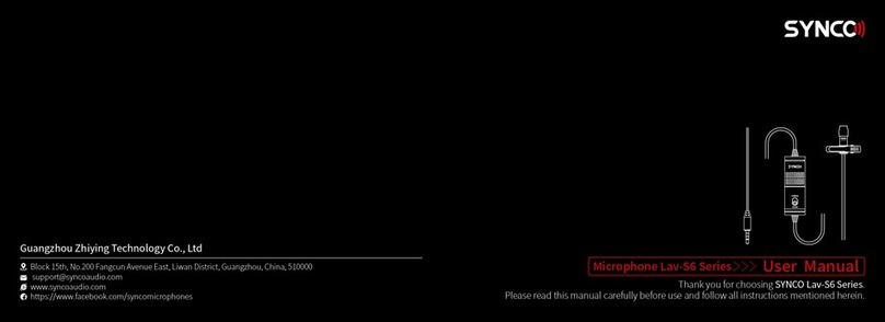 Synco Lav-S6 Series user manual
