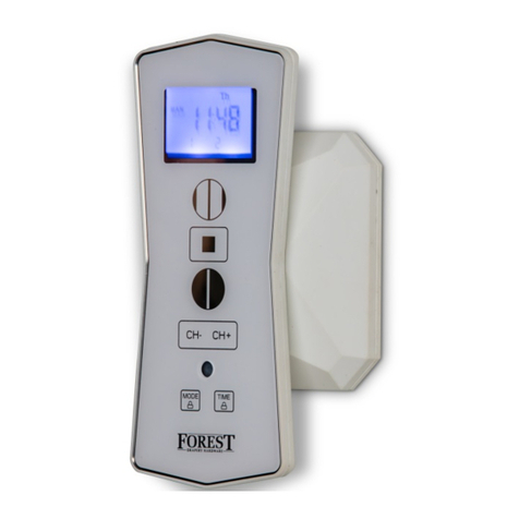 Forest DIAMOND SENSE REMOTE User manual