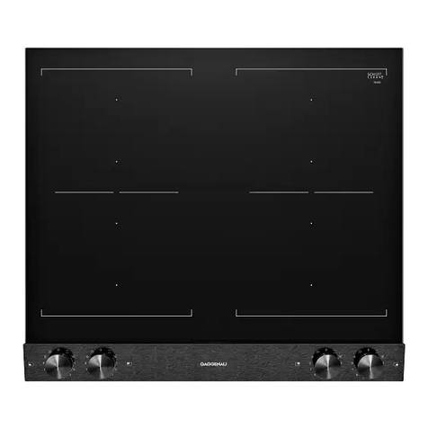 Gaggenau VI 262 120 IN instruction manual