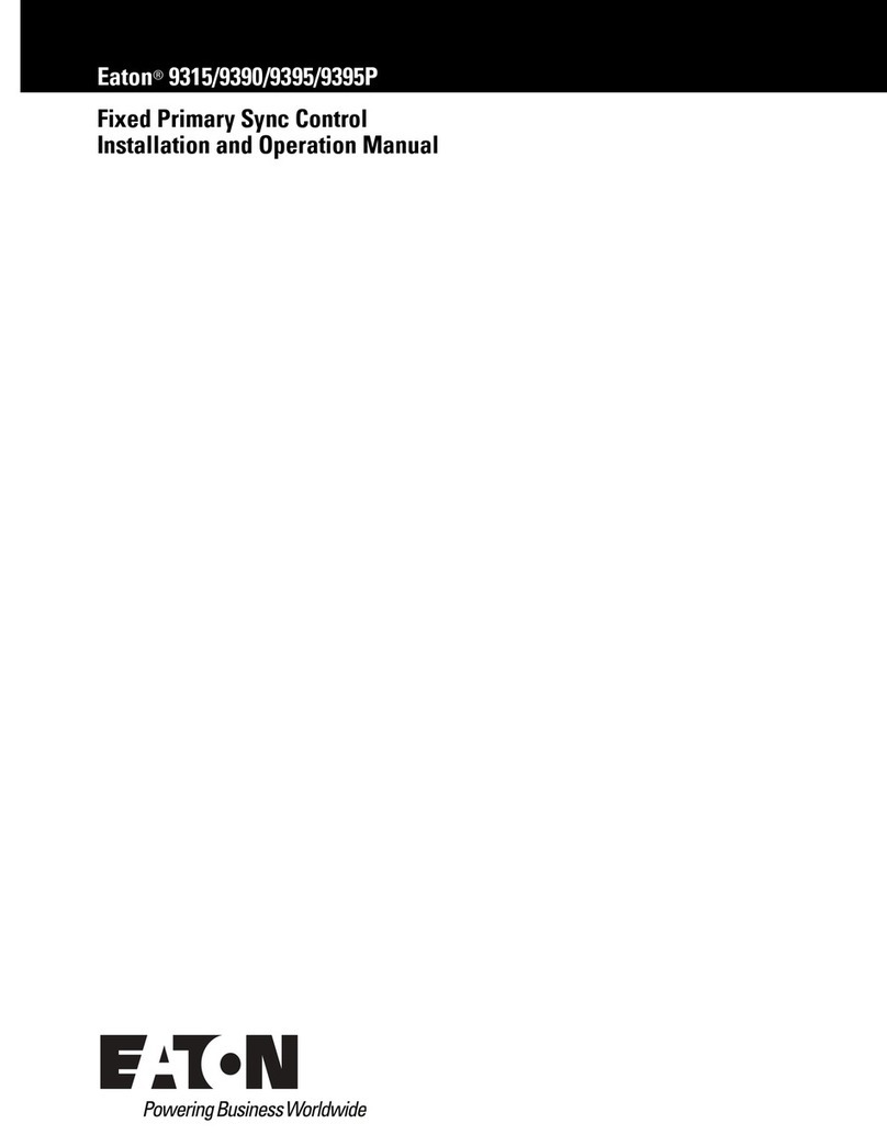 Eaton 9315P User manual