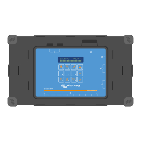 Victron energy SHS 200 MPPT User manual Victron energy SHS 200 MPPT User manual