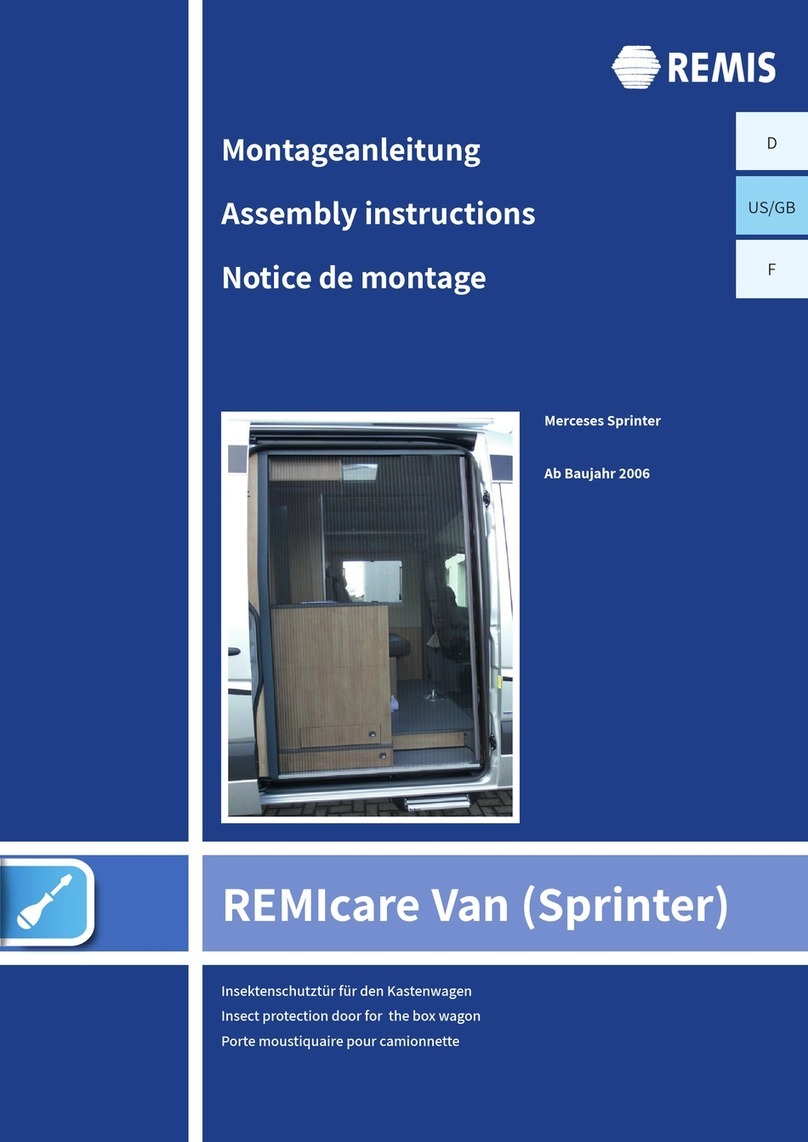 REMIS REMIcare Van User manual