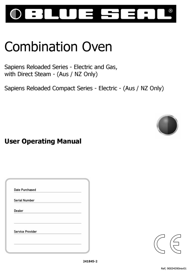 Blue Seal Sapiens Reloaded Series User's operating manual Blue Seal Sapiens Reloaded Series User's operating manual