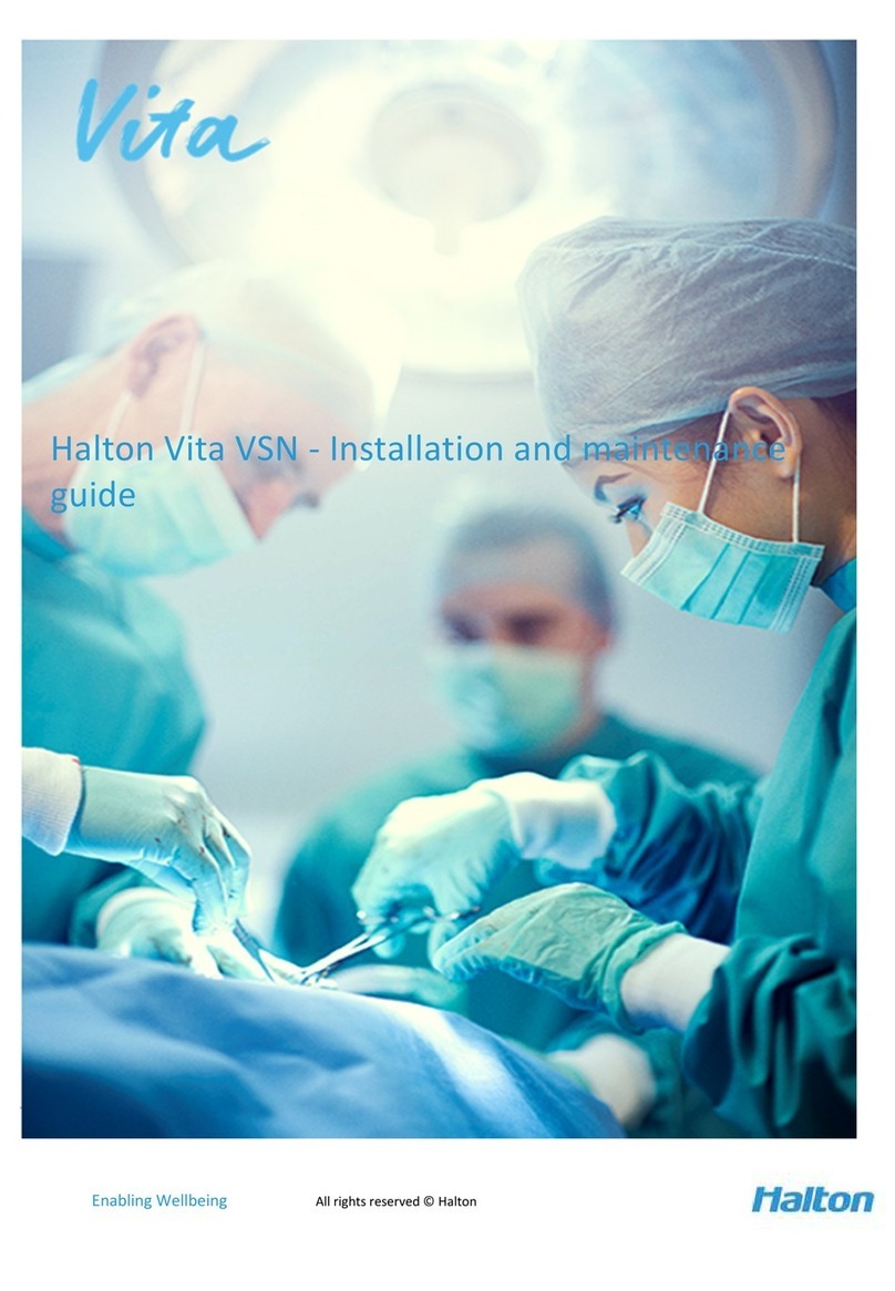 Halton Vita VSN Installation and maintenance guide