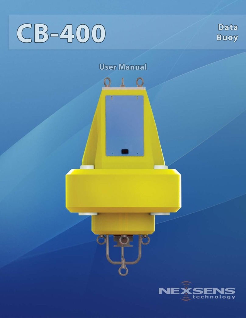 NexSens CB-400 User manual