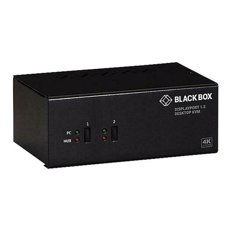 Black Box KV6222DP User manual Black Box KV6222DP User manual