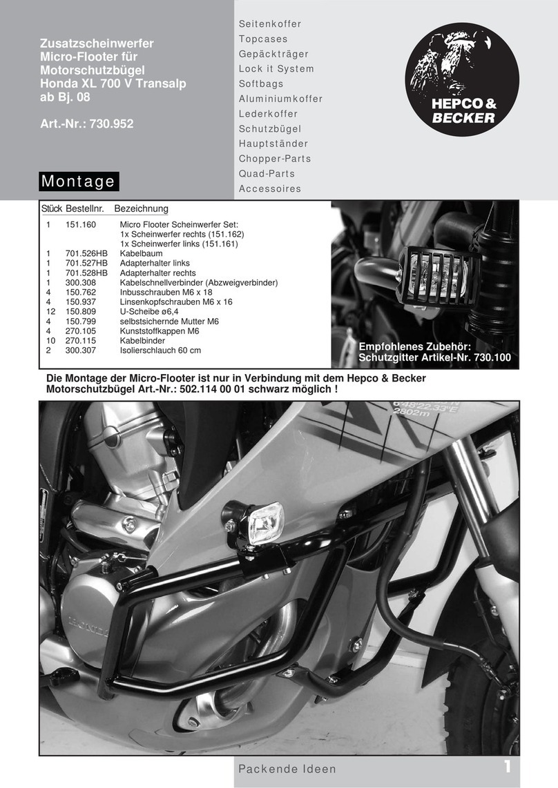 hepco & becker 730.952 User manual hepco & becker 730.952 User manual
