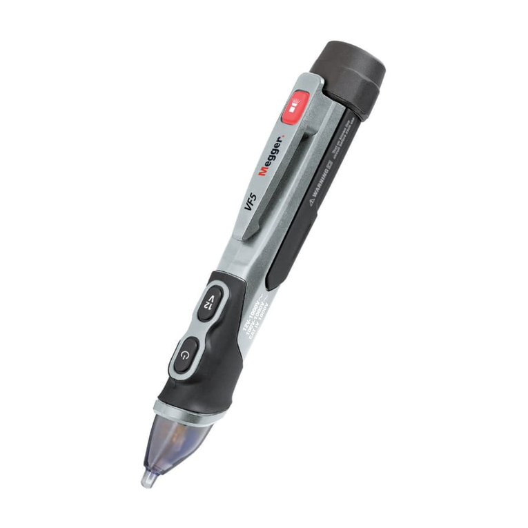 Megger VF5 User manual