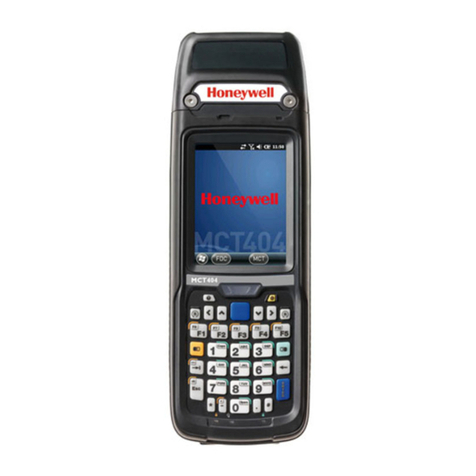 Honeywell MCT404 User manual