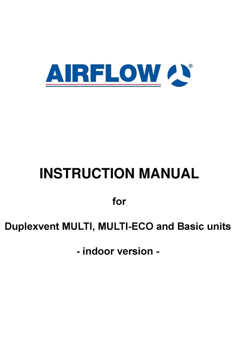 Airflow Duplexvent MULTI User manual