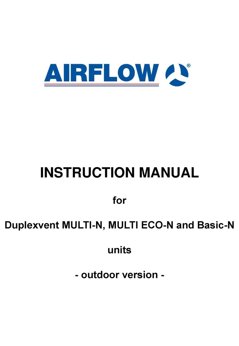 Airflow Duplexvent MULTI-N User manual