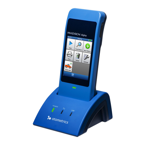 natus Otometrics Madsen Alpha OAE+ User manual