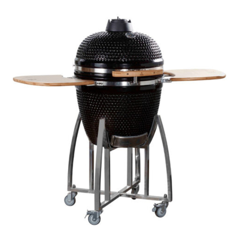 Barbeques Galore PROSMOKE KAMADO Assembly and operating instructions