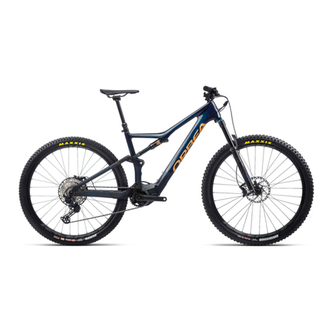 Orbea RISE 2021 quick start guide
