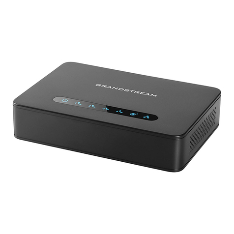 Grandstream Networks HT814 quick start guide