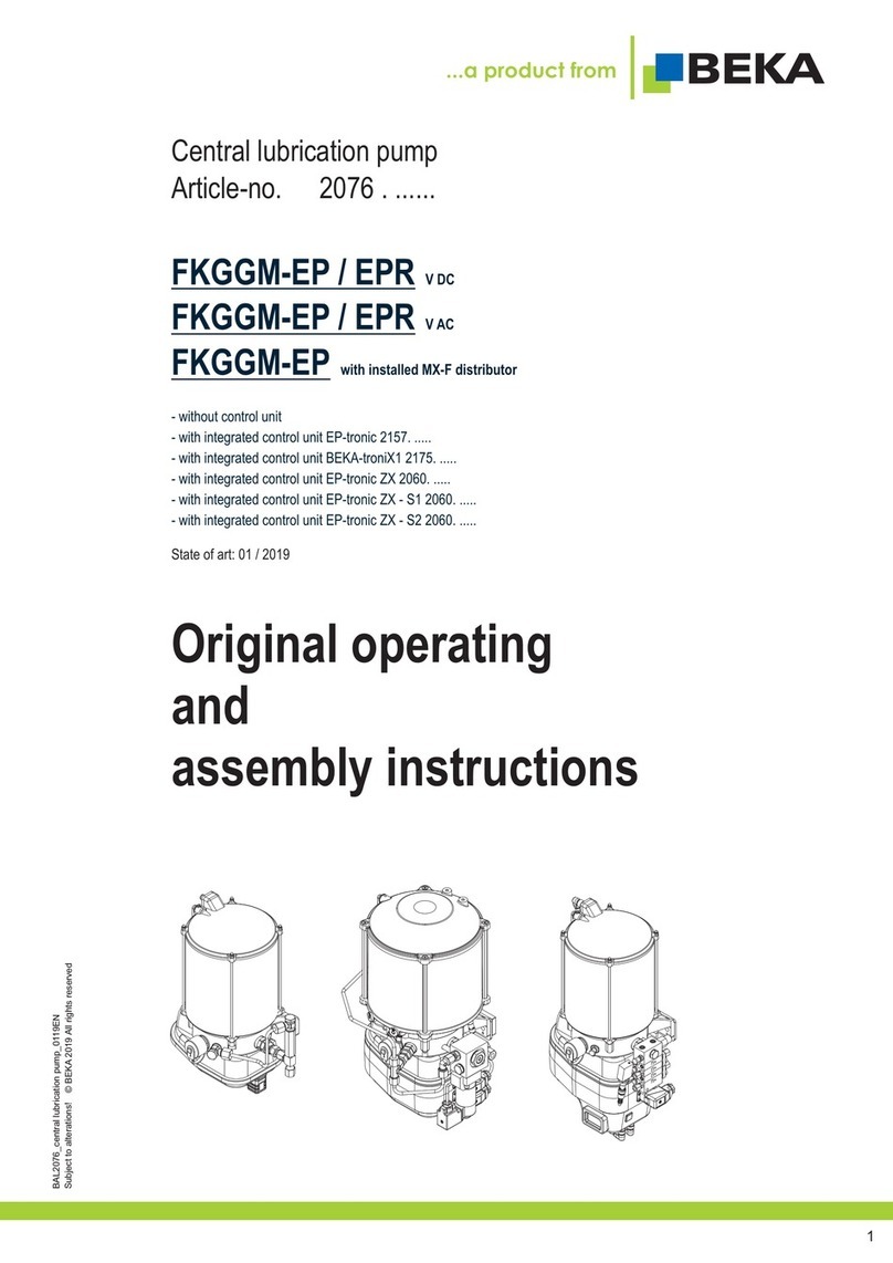 BEKA FKGGM-EP V DC Original Operating and Assembly Instructions