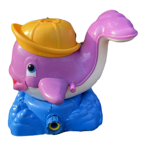 Fisher-Price Silly Willy Bubblin' Sprinkler instructions