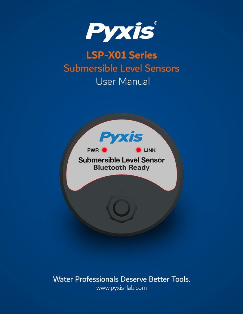 Pyxis LSP-X01 Series User manual Pyxis LSP-X01 Series User manual