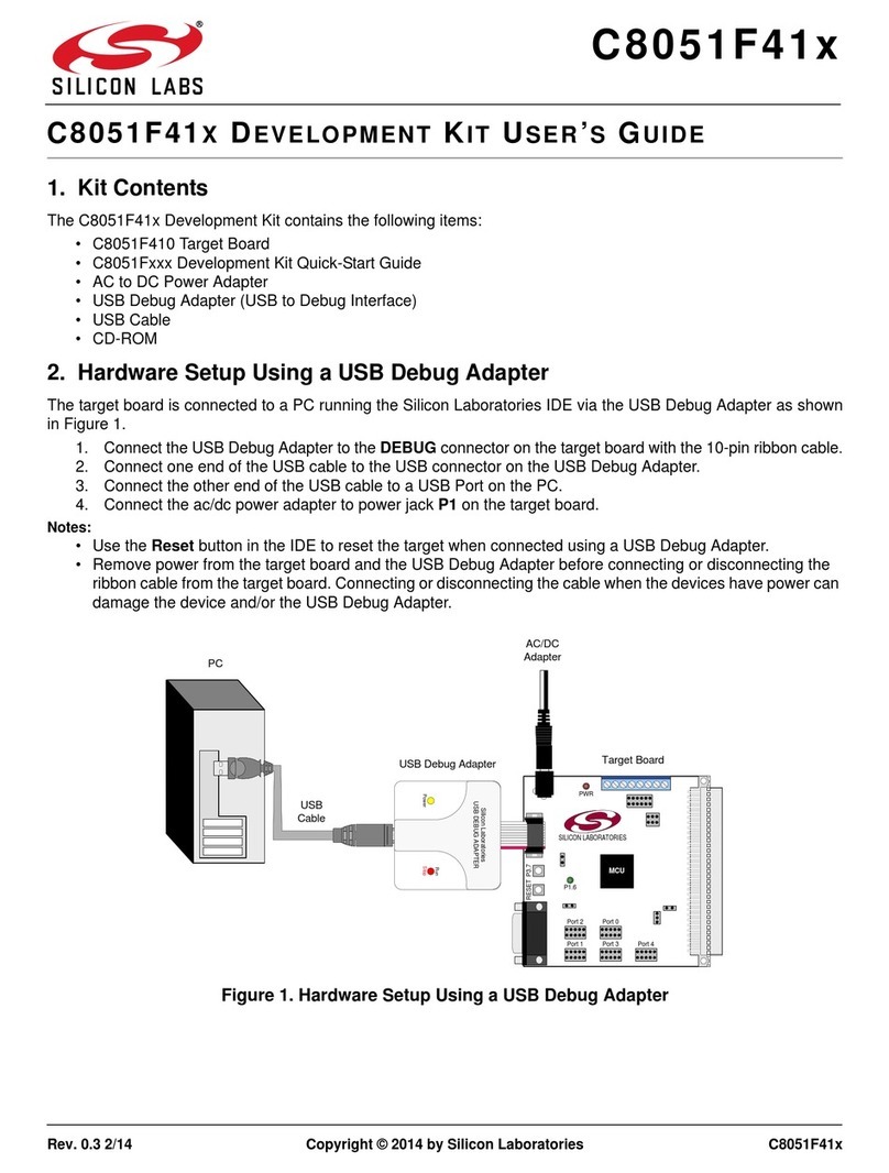 Silicon Laboratories C8051F41 Series user guide