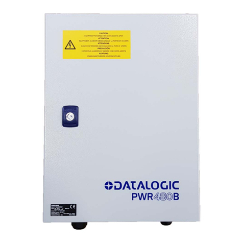 Datalogic PWR-480B installation manual