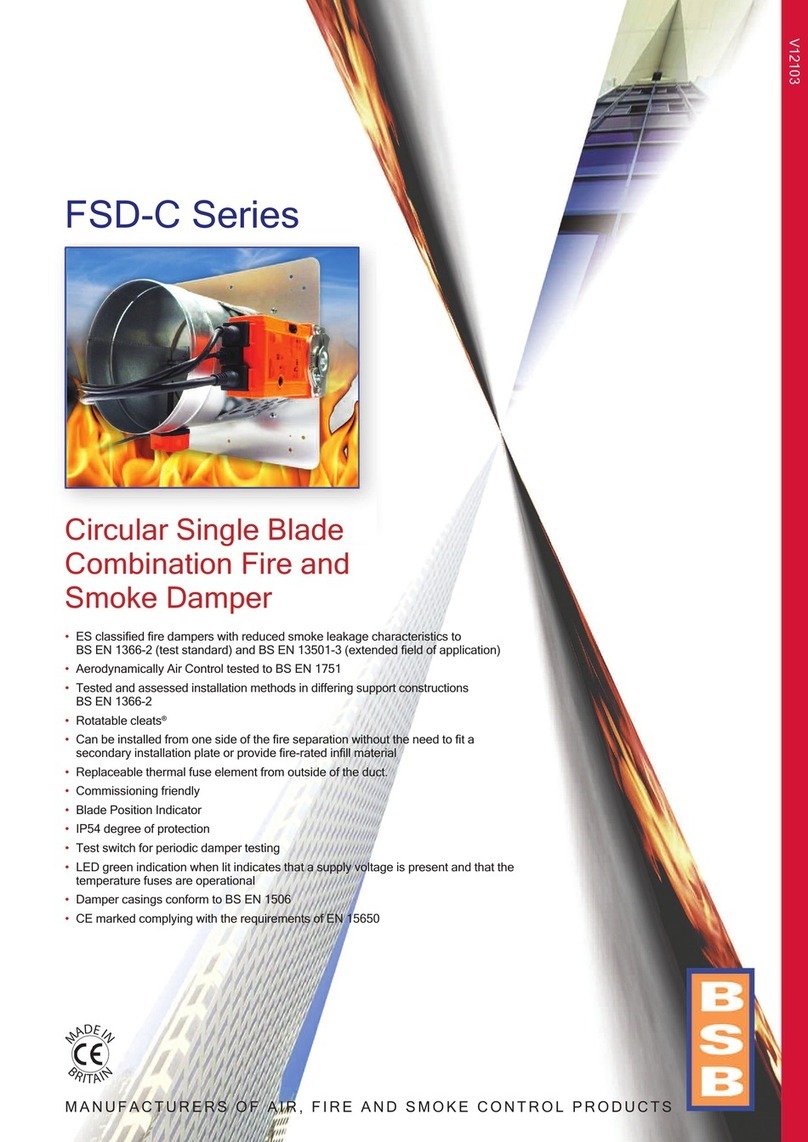 BSB FSD-C Series User manual