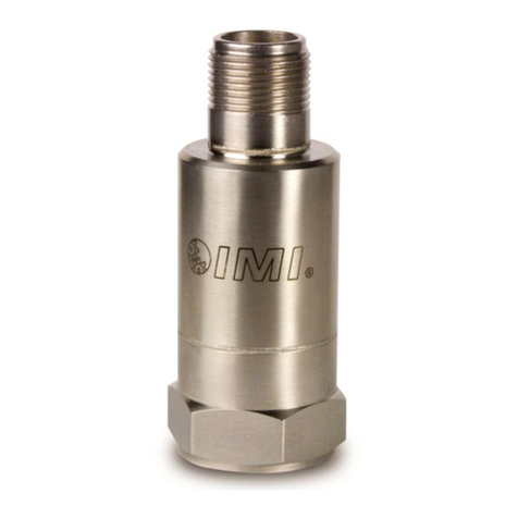 IMI SENSORS 640B00 User manual