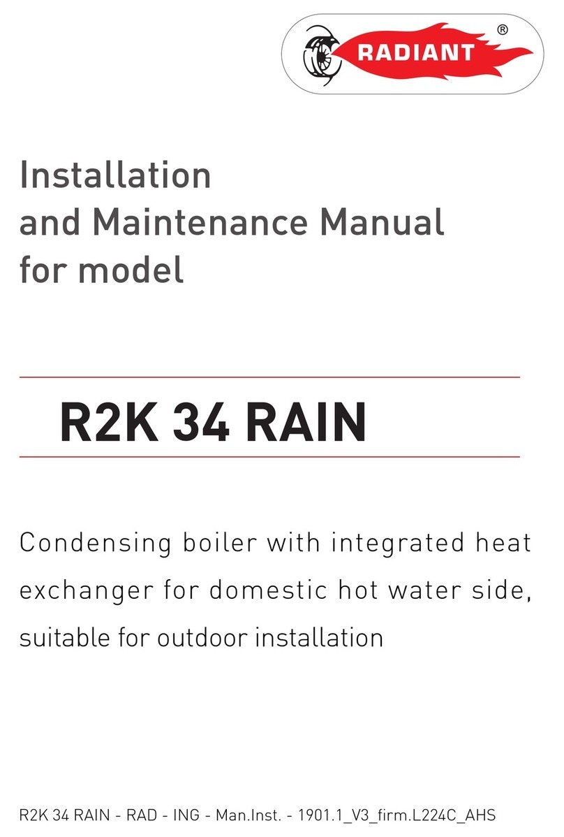 Radiant R2K 34 RAIN Manual