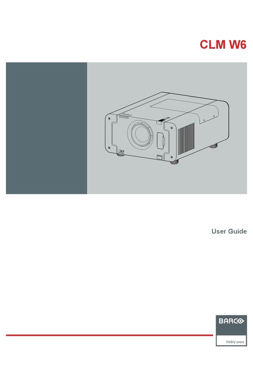 Barco CLM W6 user guide