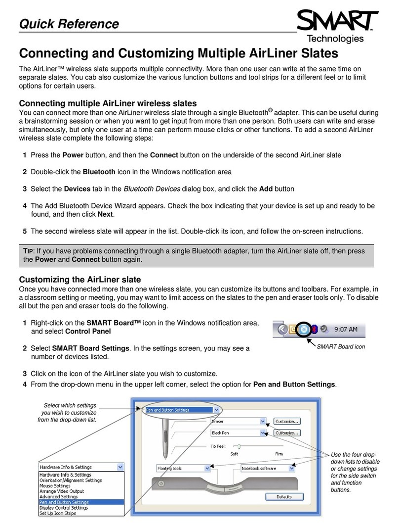 SMART AirLiner quick reference