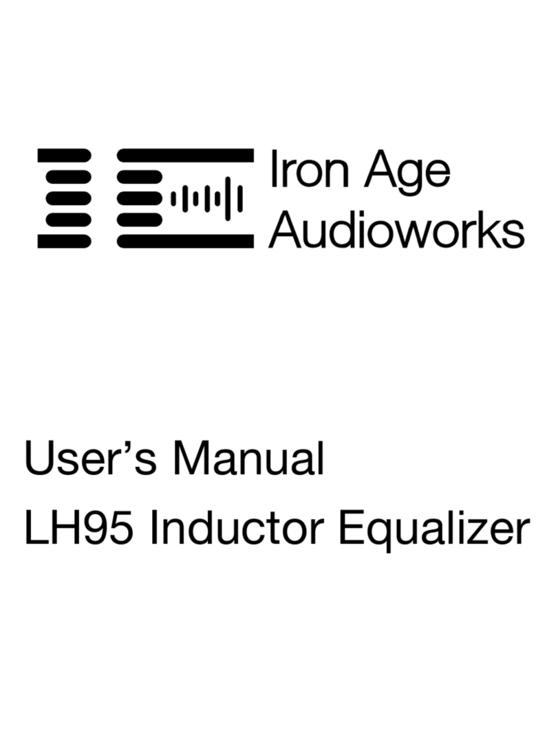 Iron Age Audioworks LH95 user manual