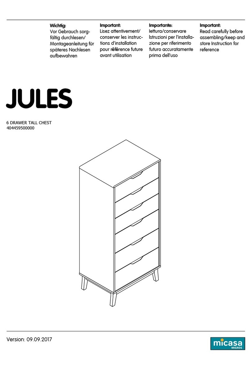 Micasa JULES 3992-70-6 User manual