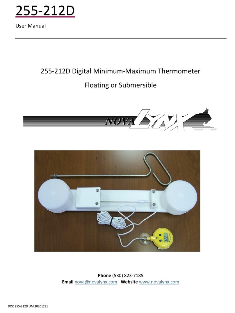 Novalynx 255-212D user manual